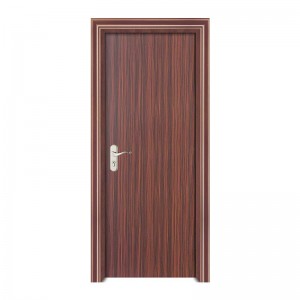 2021 wood door manufacturer new design wpc doors damp proof fire resistance