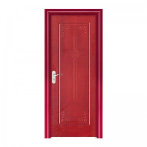 China Factory bathroom door design white wooden wpc door special application for apartment